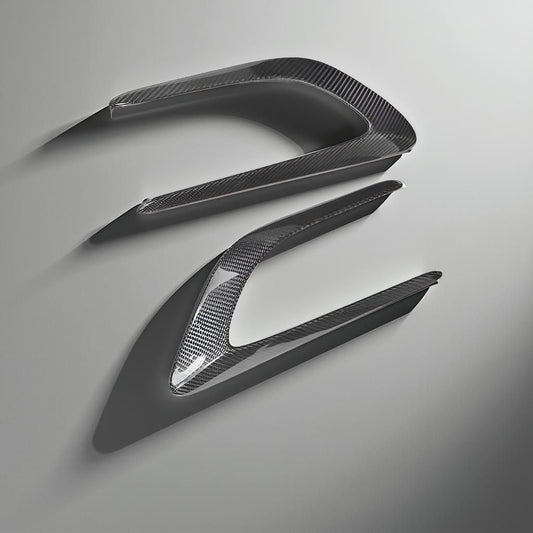 C205 Carbon Front Fender Scoop for Mercedes W205 C63 AMG (2015-2017)
