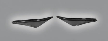Carbon Fiber Front Bumper Fins Canards for Ford Mustang Coupe 2015 to 2017