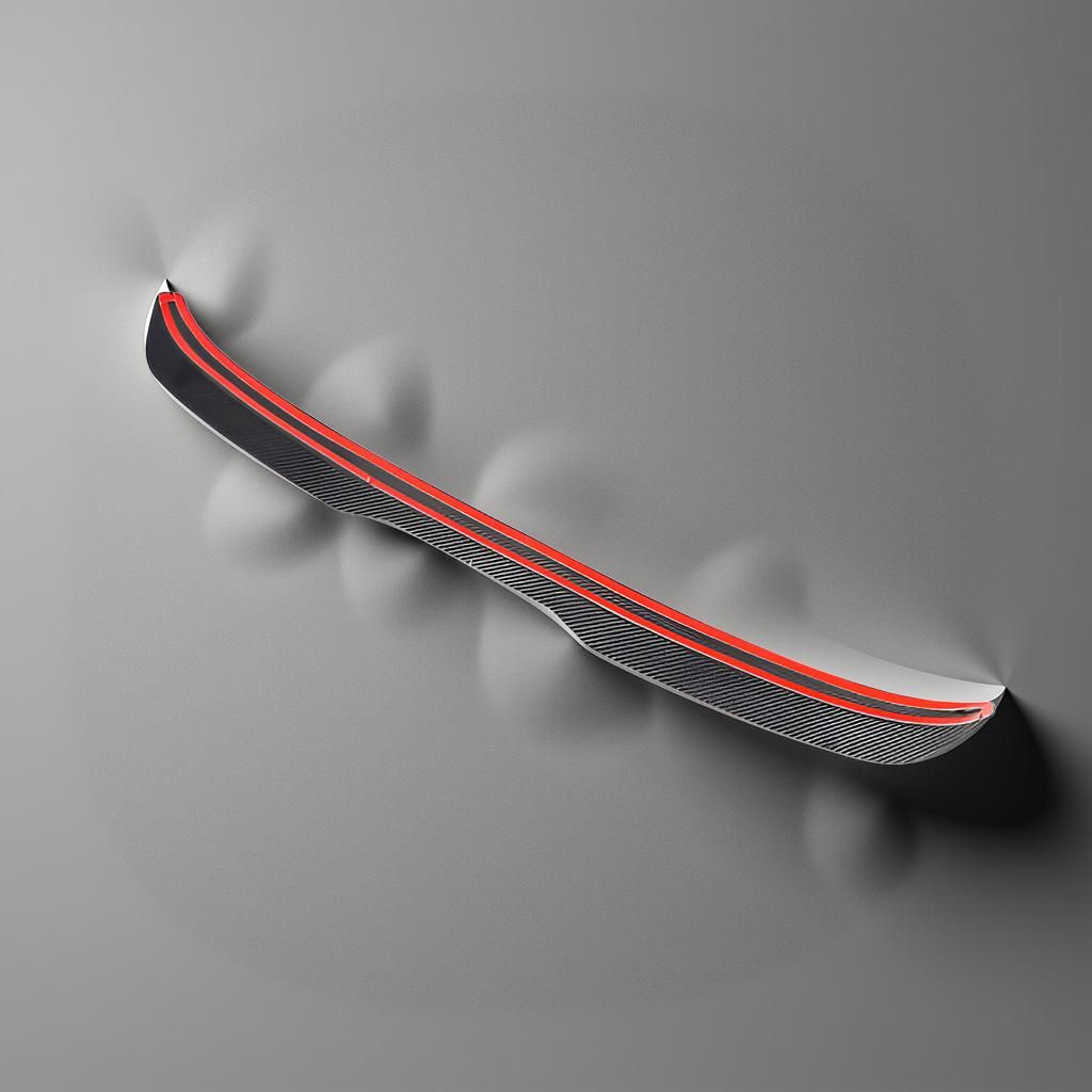 Carbon Fiber Rear Roof Spoiler - VW Golf MK7.5 R/GTI (2014-2019)