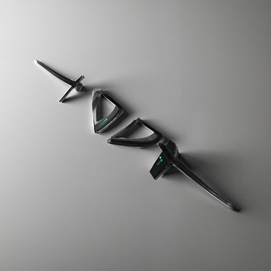 Dry Carbon Fiber Front Lower Grill Air Ducts for BMW G14/G15/G16 840i or M850i M Sport (2021-2023)