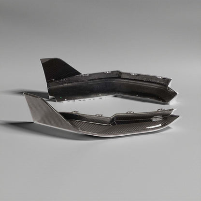 Luxury 3Series G80 Carbon Fiber Rear Bumper Aprons for BMW G80 M3 Sedan 4-Door 2021+