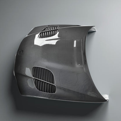 Carbon Fiber Vented Hood for BMW E46 GTR 325i & 330i Coupe 2-Door (2002-2005)