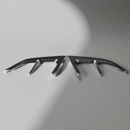 Carbon Fiber Rear Bumper Side Air Intakes - Mercedes CLA C117