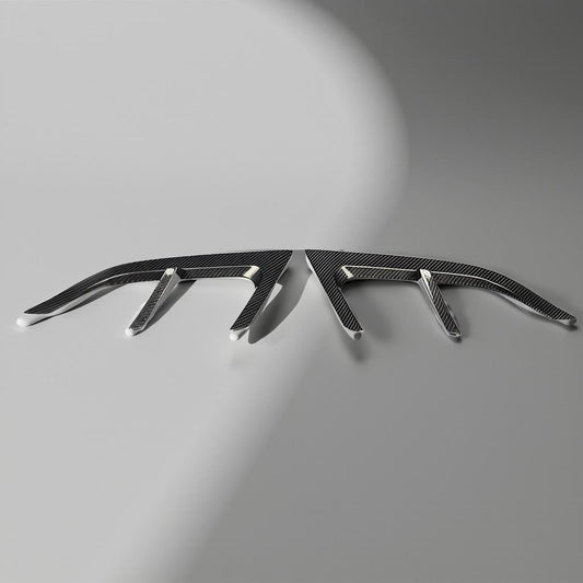Carbon Fiber Rear Bumper Side Air Intakes - Mercedes CLA C117