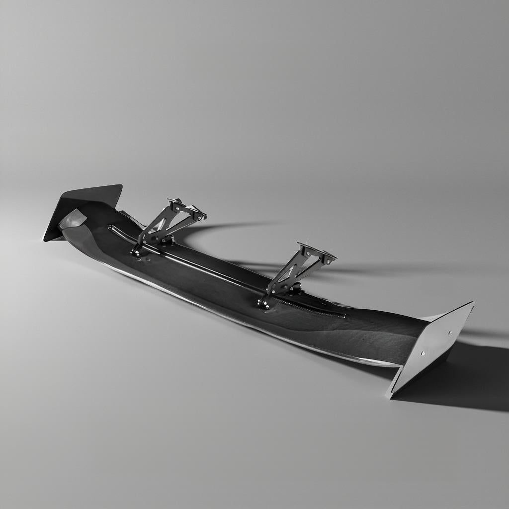 Universal 57-Inch Carbon Fiber Racing Spoiler for Subaru BRZ, Toyota AE86, Mitsubishi EVO, Suzuki & Nissan 350Z/370Z, Volvo