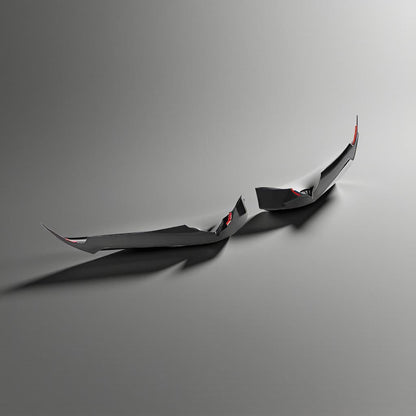 Carbon Fiber Front Intake Vents for 2020-2021 Chevrolet Corvette C8 2-Door Targa Top Coupe