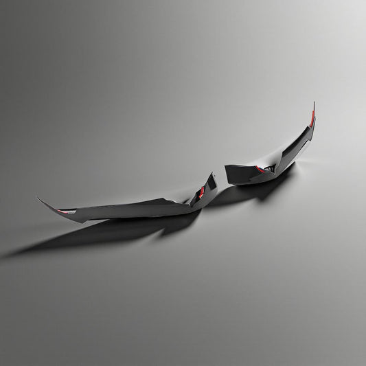 Carbon Fiber Front Intake Vents for 2020-2021 Chevrolet Corvette C8 2-Door Targa Top Coupe