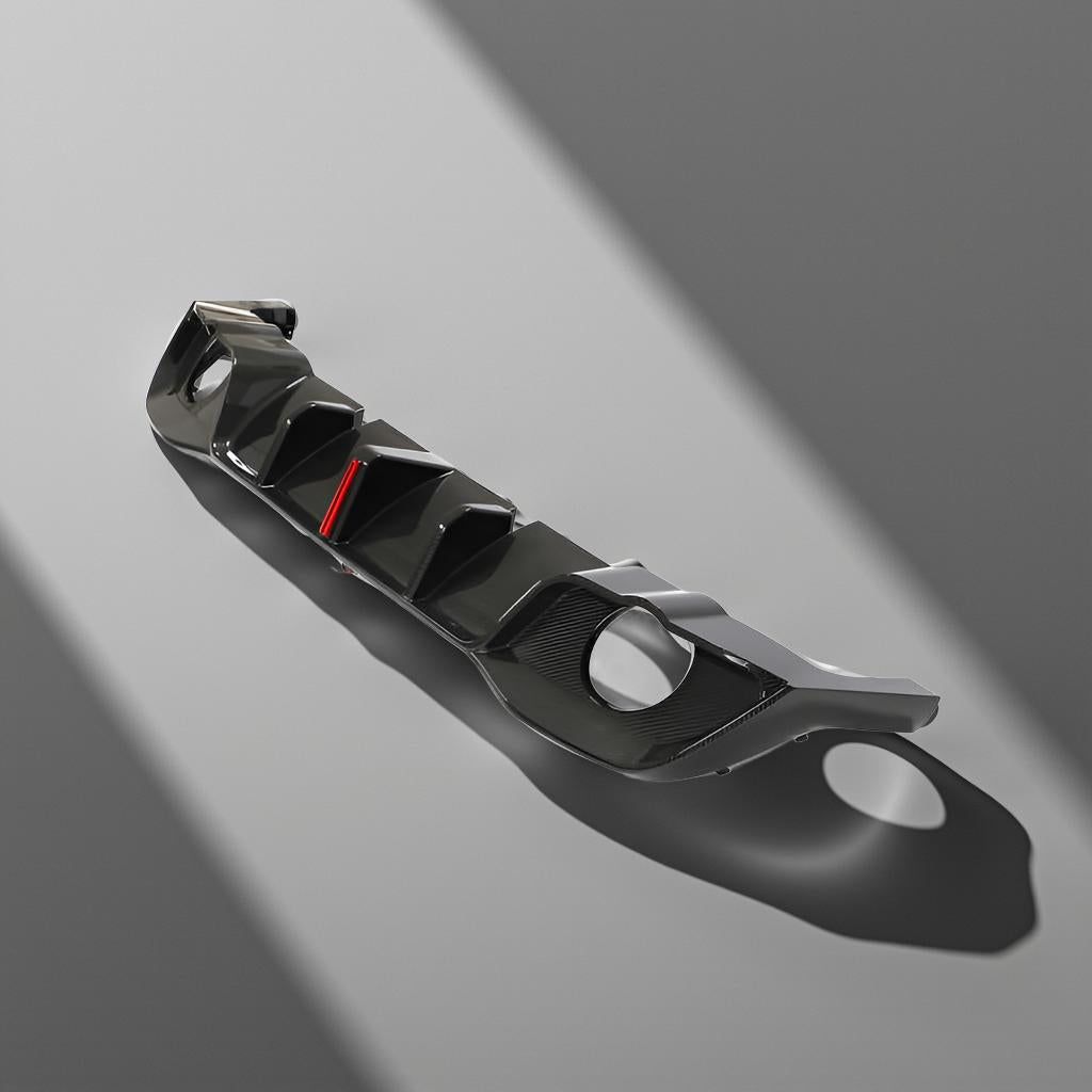 Carbon Fiber Rear Diffuser - VW Golf 8 GTI Hatchback 4-Door (2021-2022)