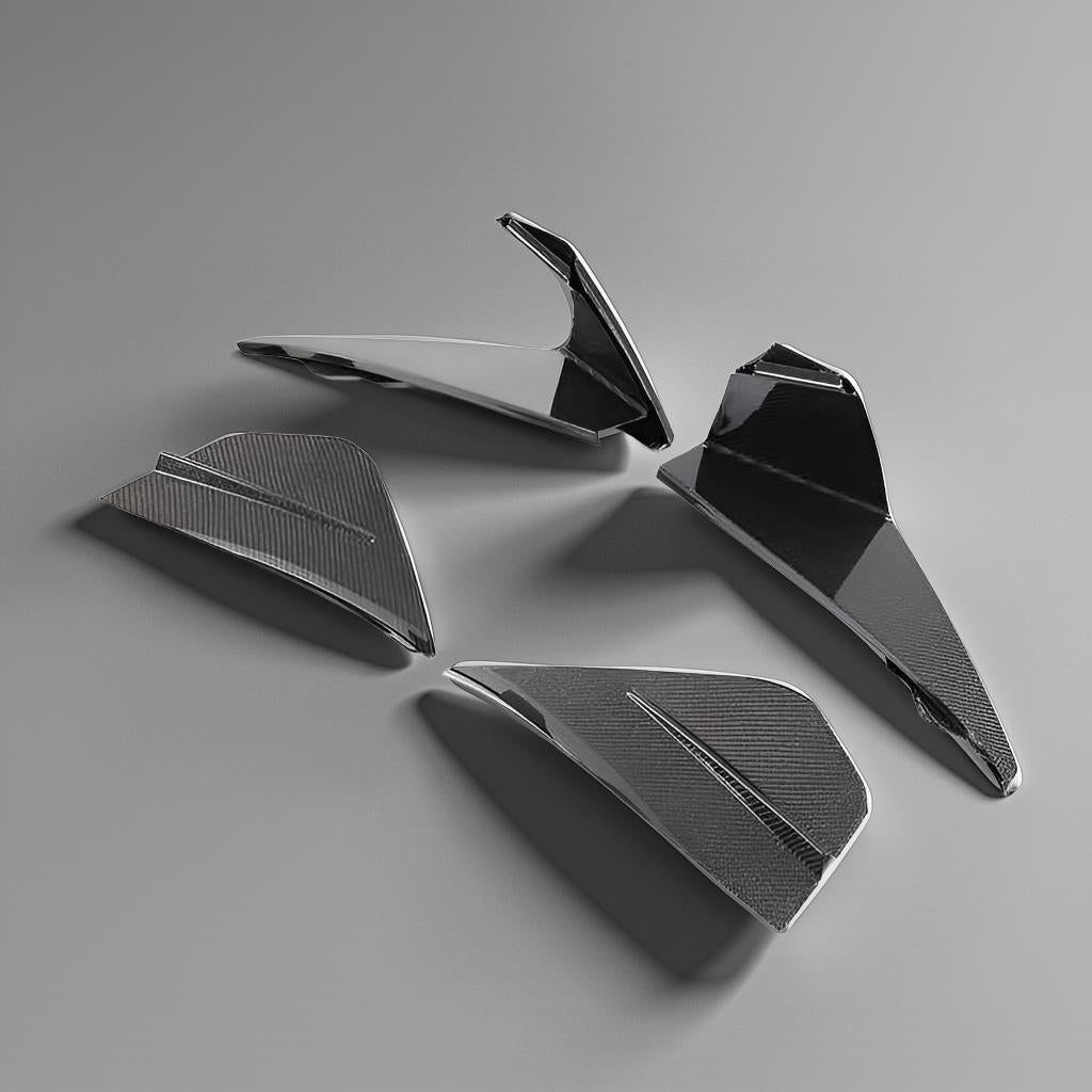 Carbon Fiber Mustang Front Vent trims (2015-2019)