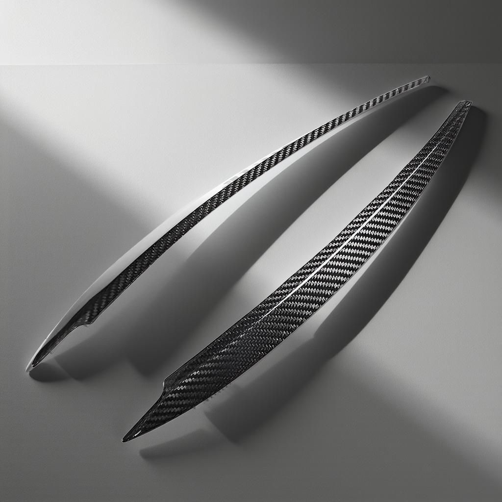 Carbon Fiber MK7 Headlight Eyelids for VW Golf 7 GTI & 7R R-Line (2014-2018)