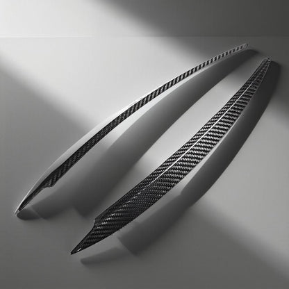 Carbon Fiber MK7 Headlight Eyelids for VW Golf 7 GTI & 7R R-Line (2014-2018)