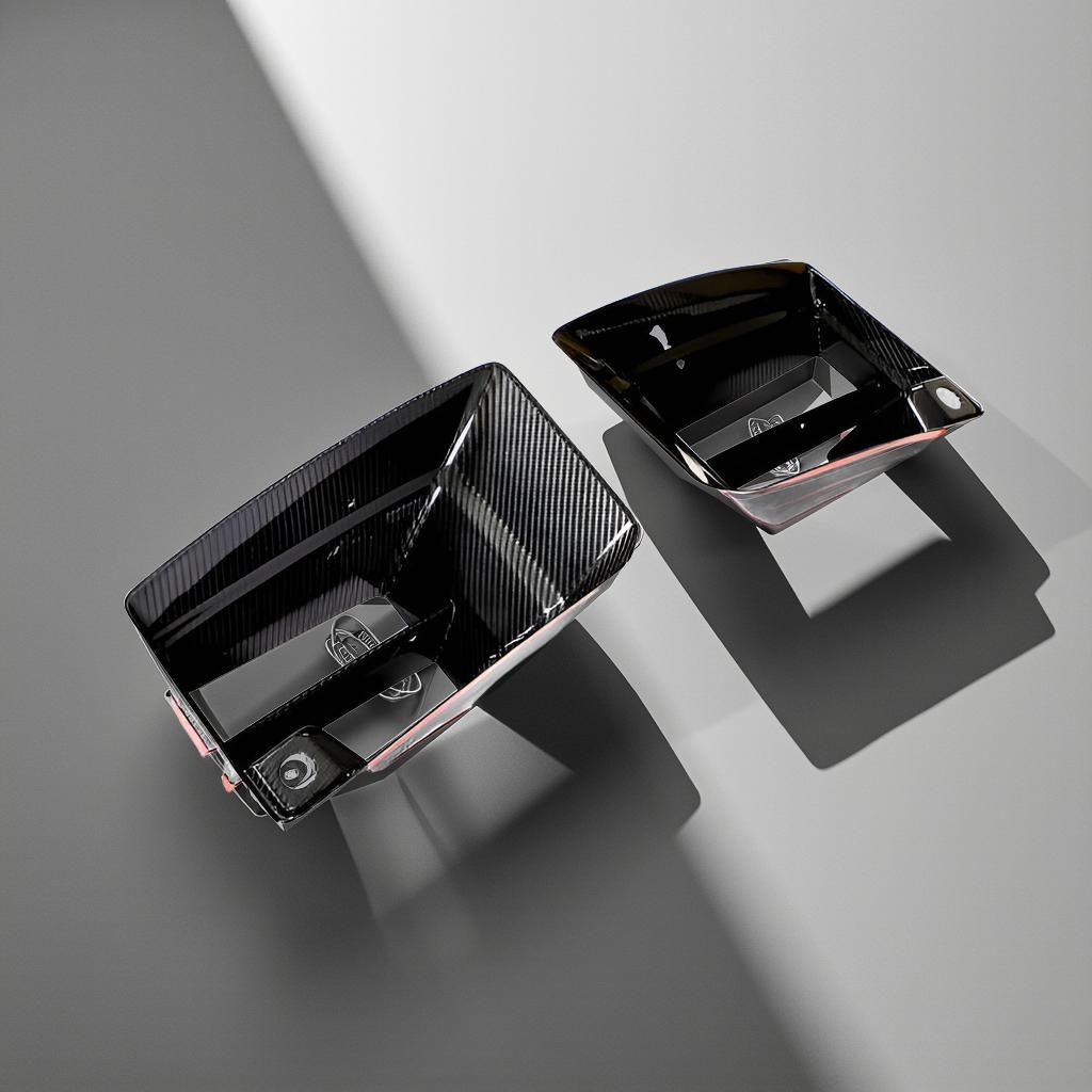 Dry Carbon Fiber Custom Front Bumper Scoop for 2023 BMW G87 M2 Coupe 2-Door