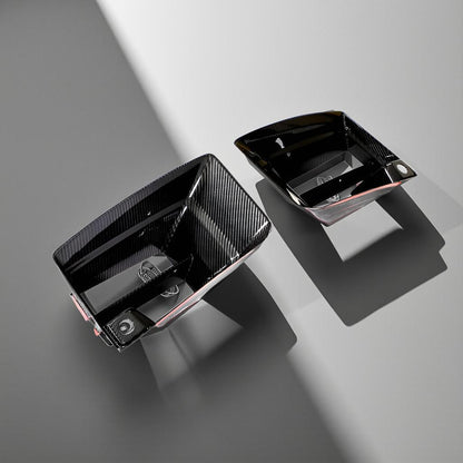 Dry Carbon Fiber Custom Front Bumper Scoop for 2023 BMW G87 M2 Coupe 2-Door