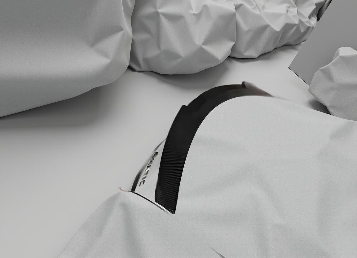 Mercedes Benz C-Class W205 Carbon Fiber Rear Spoiler (2015-2016, 4D)