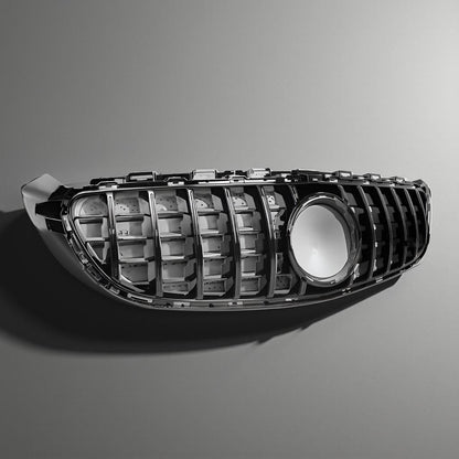 Glossy Black W205 C63 GT Grill for Mercedes Benz C63 AMG 2015-2019