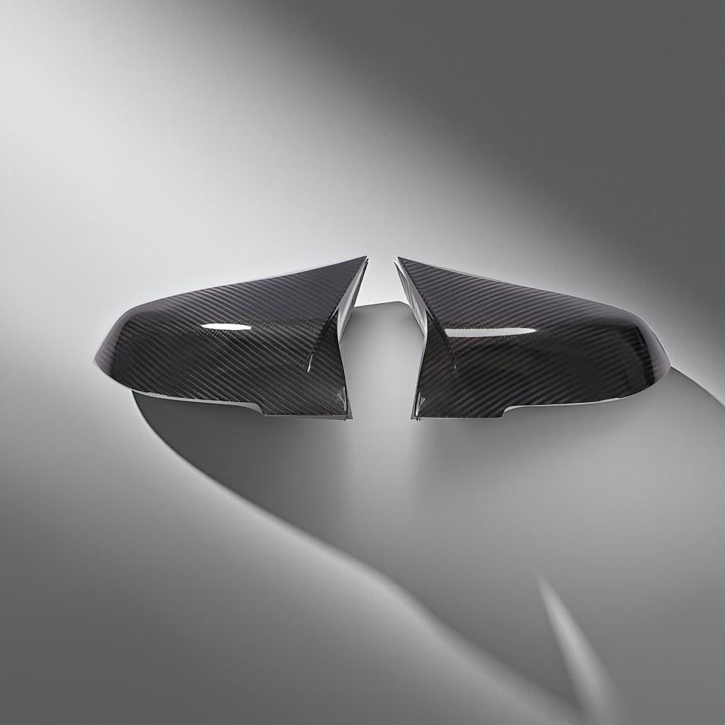 Dry Carbon Fiber M3 Style Mirror Caps for BMW F20, F22, F31, F34 GT, F32, F33, F36 (2014-2019)