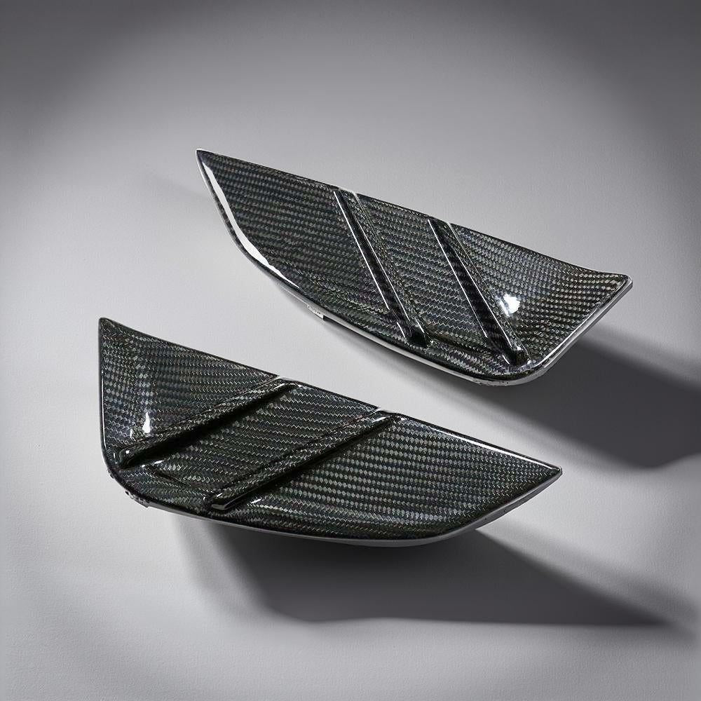 Carbon Fiber Side Fender Air Vent Trim for BMW 3 Series G80 M3 2021-2022