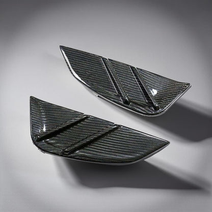 Carbon Fiber Side Fender Air Vent Trim for BMW 3 Series G80 M3 2021-2022