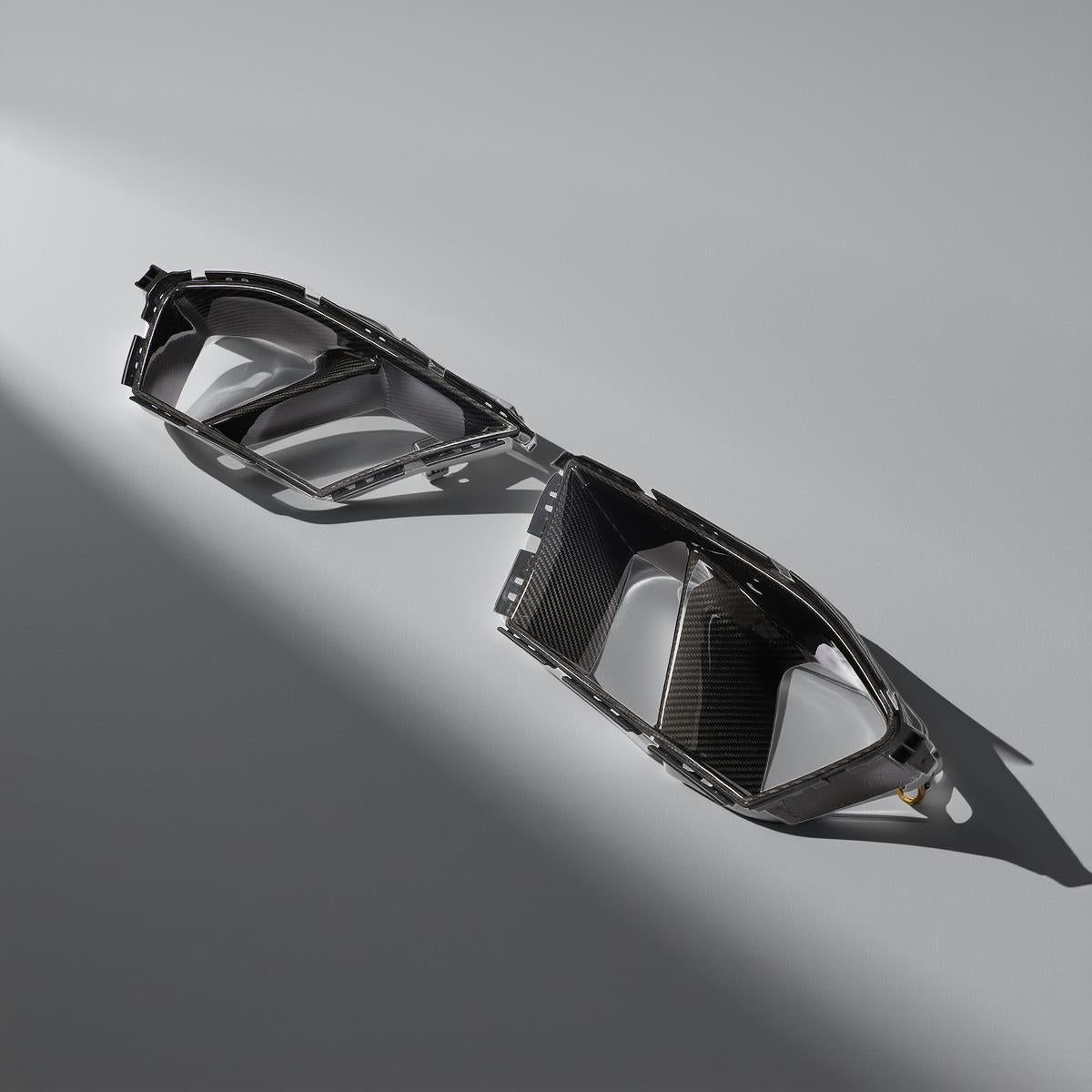 Dry Carbon Fiber Front Bumper Vents for BMW 3 & 4 Series G80 M3 & G82 M4 (2021-2022)