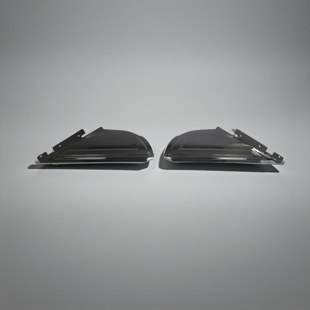 Dry Carbon Fiber Radiator Cover & Cooling Slam Panel for BMW G8x M3 & G82 G83 M4 Competition 2020+