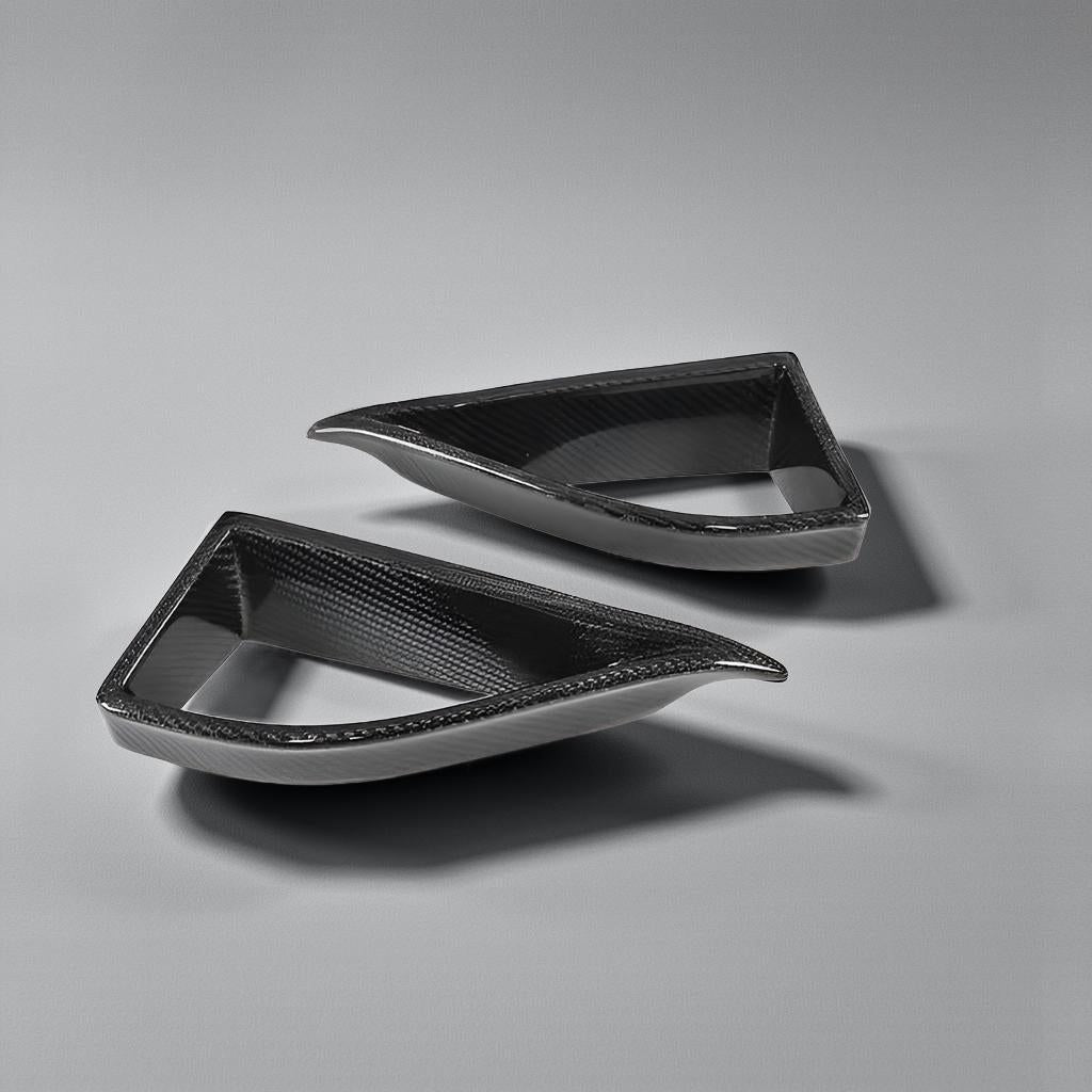 Carbon Fiber Front Air Ducts for Mercedes Benz CLS63 AMG (W218, 2014-2017)