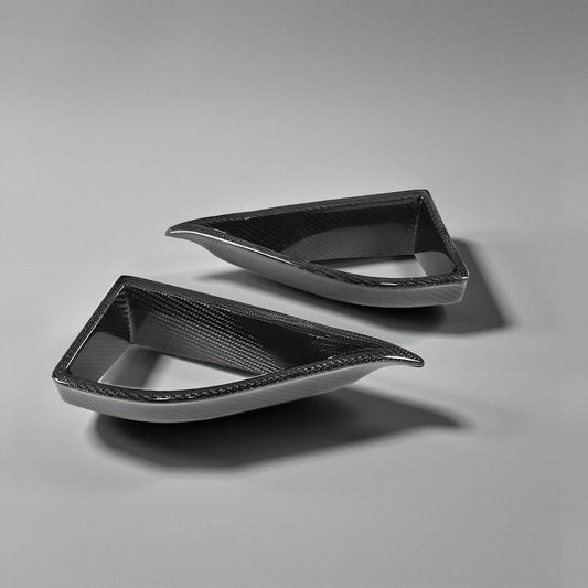 Carbon Fiber Front Air Ducts for Mercedes Benz CLS63 AMG (W218, 2014-2017)