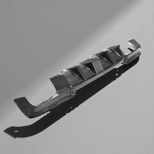 Carbon Fiber Rear Diffuser for BMW F10 M-Tech (F11, F18) Models 528i, 530i, 535i, 550i M Sport (2013-2016)