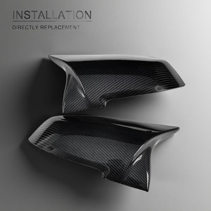 M4 Look F32 Dry Carbon Mirror Covers for BMW F20, F22, F30, F31, F33, F34 GT & F36