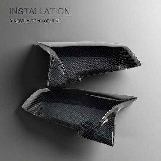 M4 Look F32 Dry Carbon Mirror Covers for BMW F20, F22, F30, F31, F33, F34 GT & F36