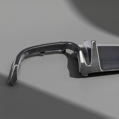 Mercedes W204 C63 Carbon Rear Diffuser - TMS Style