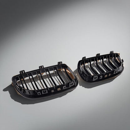 E92 Glossy Black ABS Grill for BMW 328i & 335i Coupe (05-08) M Look