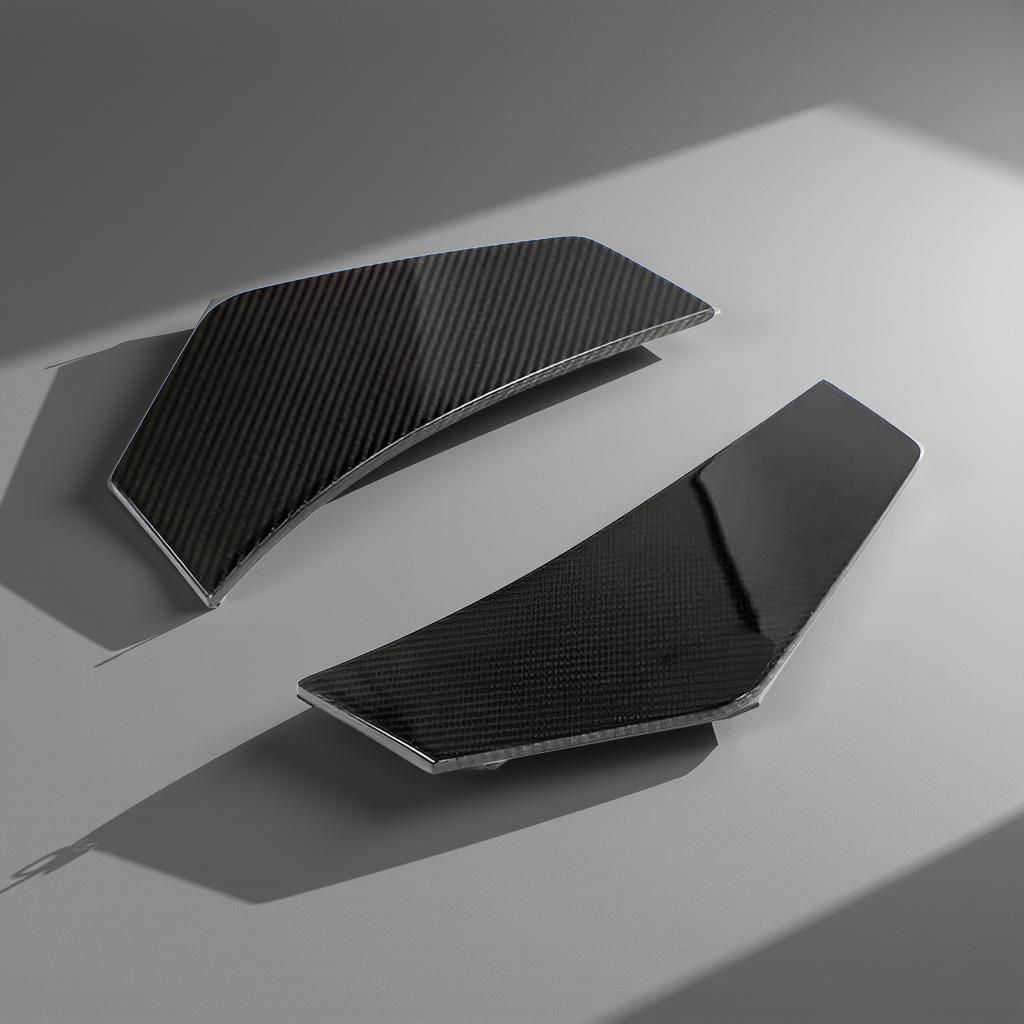 Audi R8 Dry Carbon Rear Bumper Trims - V10 GT Performance Coupe (2023 Facelift)