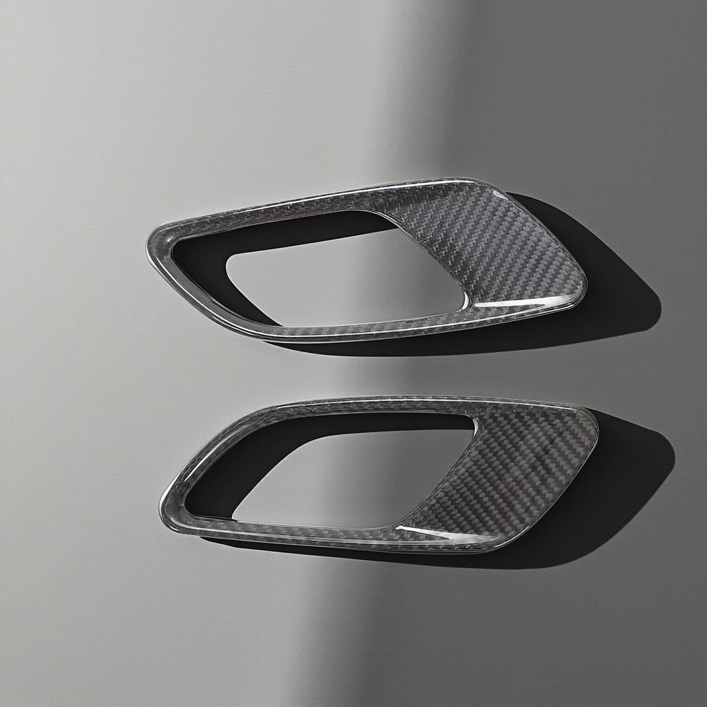 Dry Carbon Fiber Engine Hood Vents for BMW E90, E92 & E93 M3 (2008-2013)