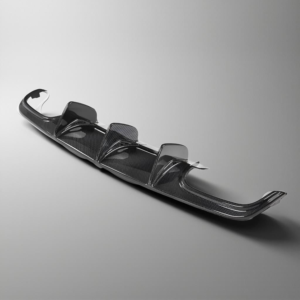 Carbon Fiber Rear Diffuser for Mercedes-Benz C-Class W204 C63 AMG Sedan (2009-2011)