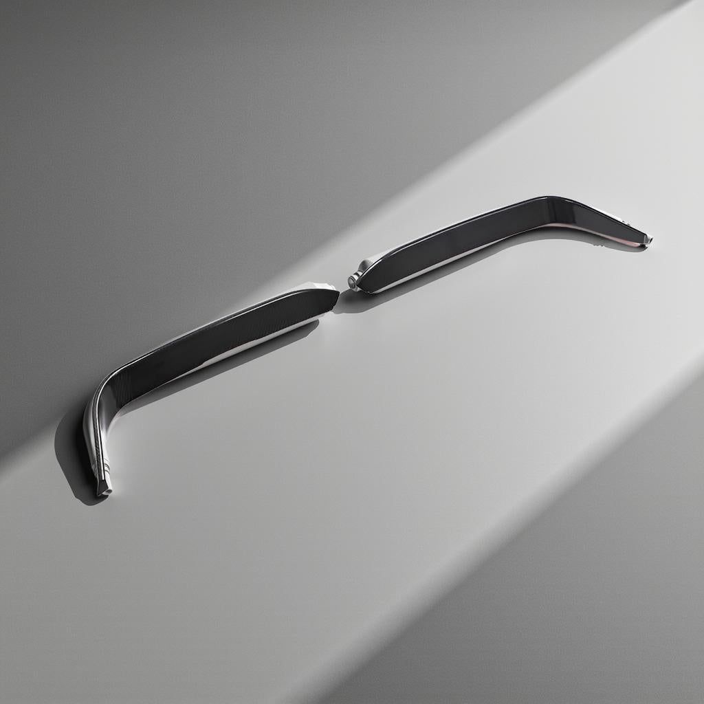 Carbon Fiber Front Bumper Canards for Alfa Romeo Giulia 2016 to 2020