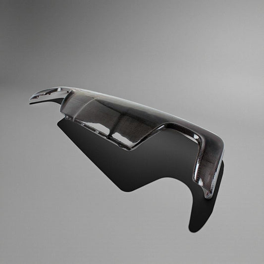 Carbon Fiber Rear Diffuser Lip for Dual Quad Pipes, 2005-2008 BMW E60 M-Tech