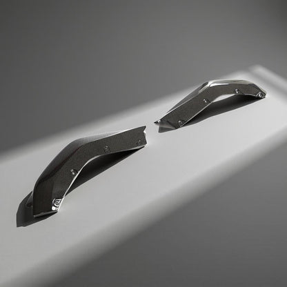BMW G80 M3 2021-2022 Carbon Fiber Rear Bumper Splitters