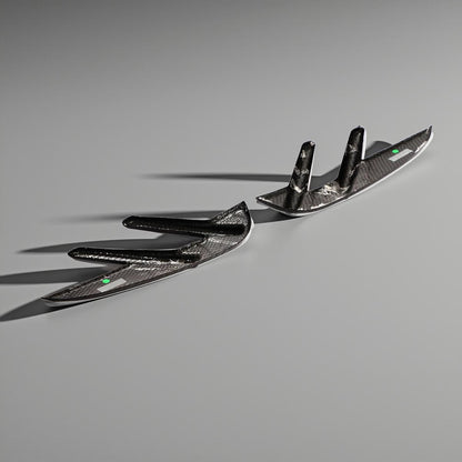 Dry Carbon Side Air Fender Vent Cover Trims for BMW 4 Series G82 & G83 M4 2021+