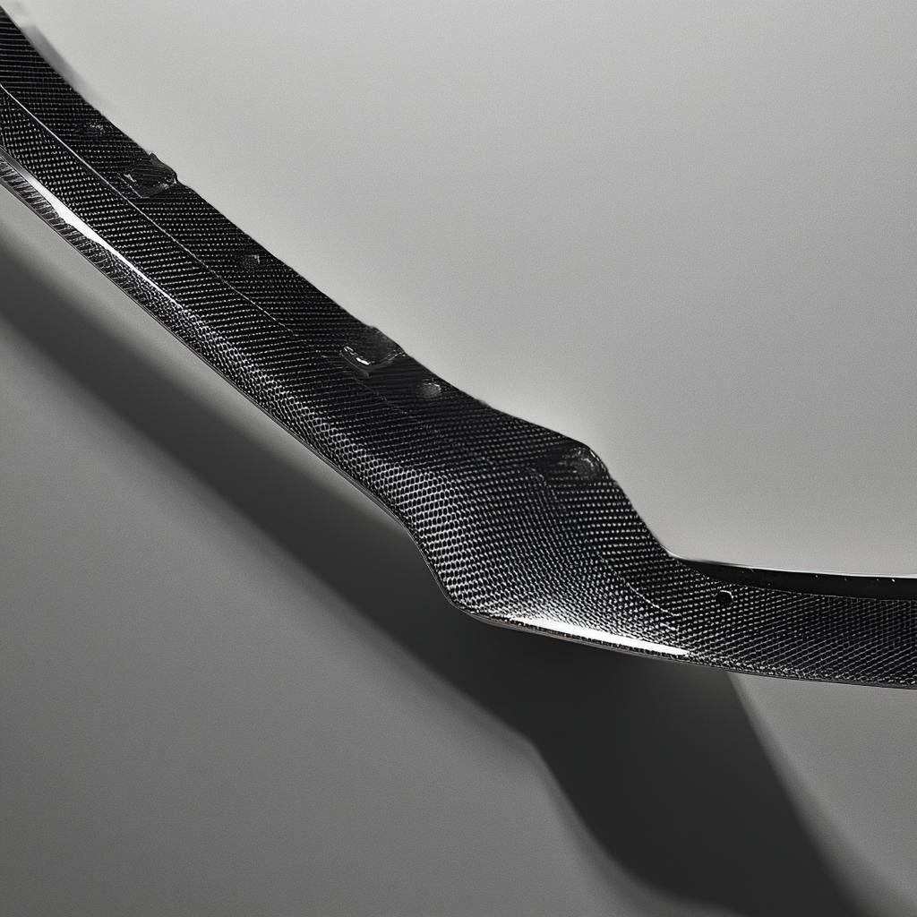 Carbon Fiber Front Chin Lip Splitter for Ford Mustang GT Coupe 2-Door 2015-2017