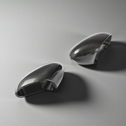 Dry Carbon Fiber Side Mirror Covers for Alfa Romeo Giulia Quadrifoglio Sedan (2015-2018)