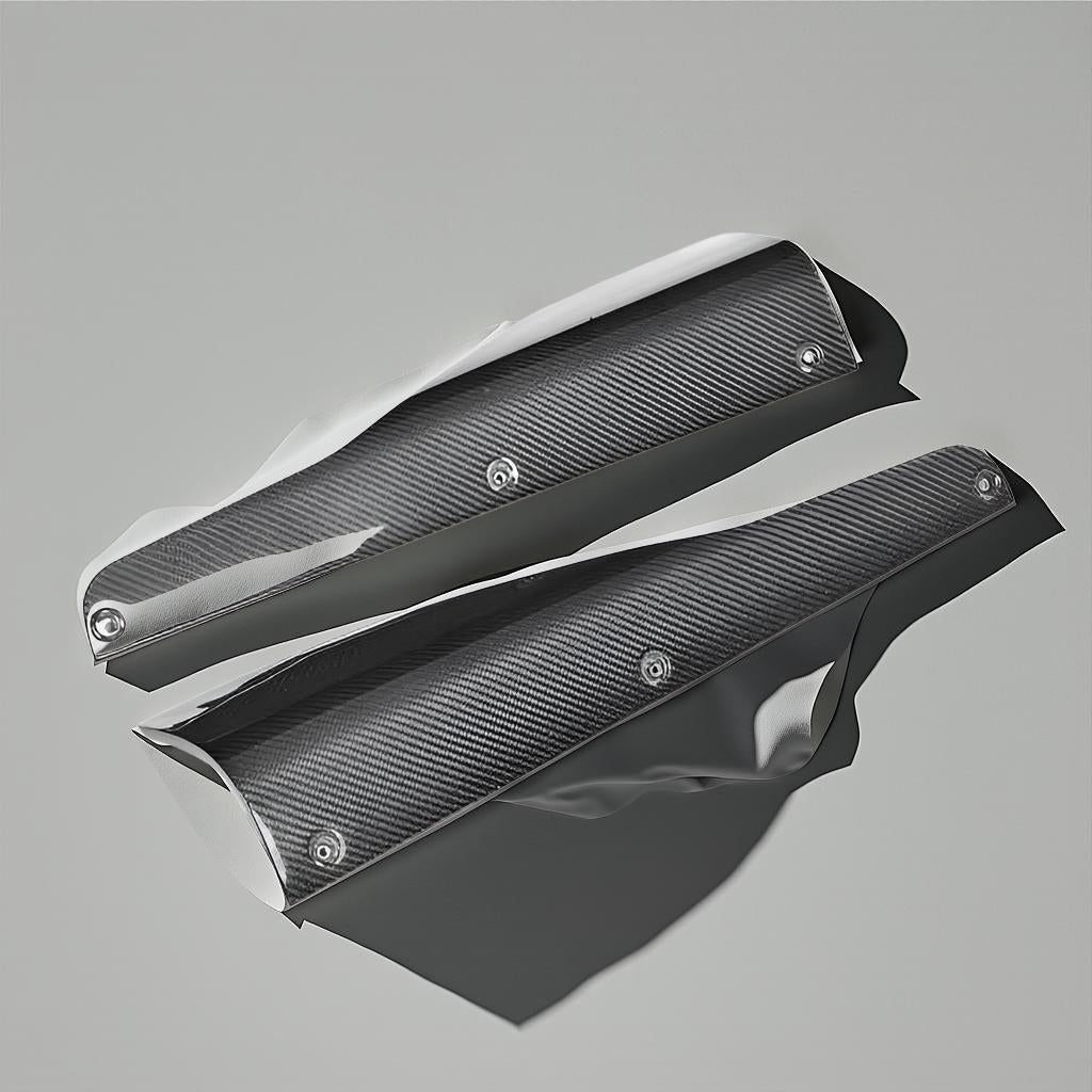 Carbon Fiber Side Door Skirt Splitters for BMW 2 Series F87 M2C (2016-2019)