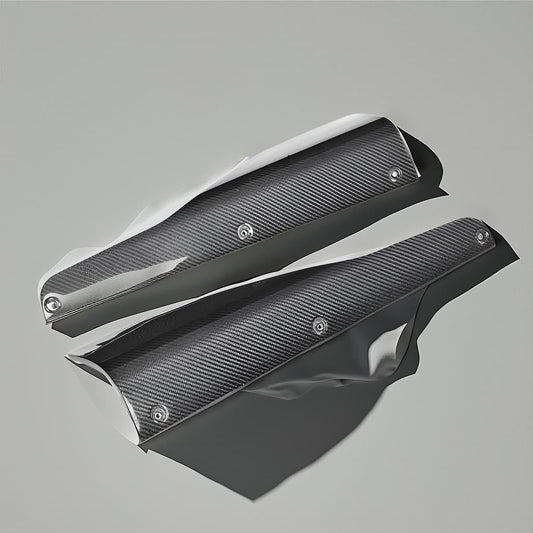 Carbon Fiber Side Door Skirt Splitters for BMW 2 Series F87 M2C (2016-2019)