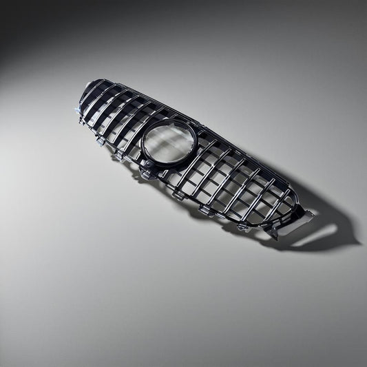 GT Style Grills for Mercedes Benz E-Class W213 & C238 - Compatible with E43 AMG, E200, E250, E300, E350, E400, E500, E550 (2017-2018)
