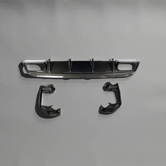 Mercedes Benz W176 A250 AMG Style A45 Carbon Fiber Rear Diffuser (2013-2018)