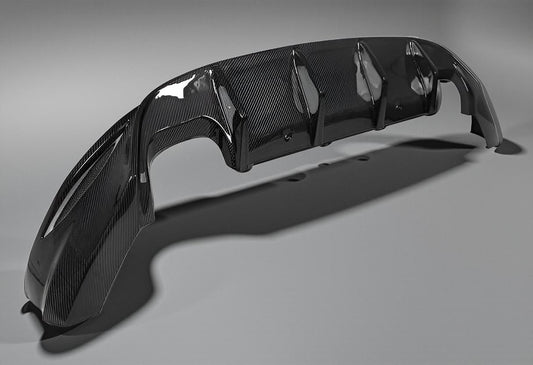 Carbon Fiber Rear Diffuser for VW Golf VII MK7 GTI (2014 & Up)