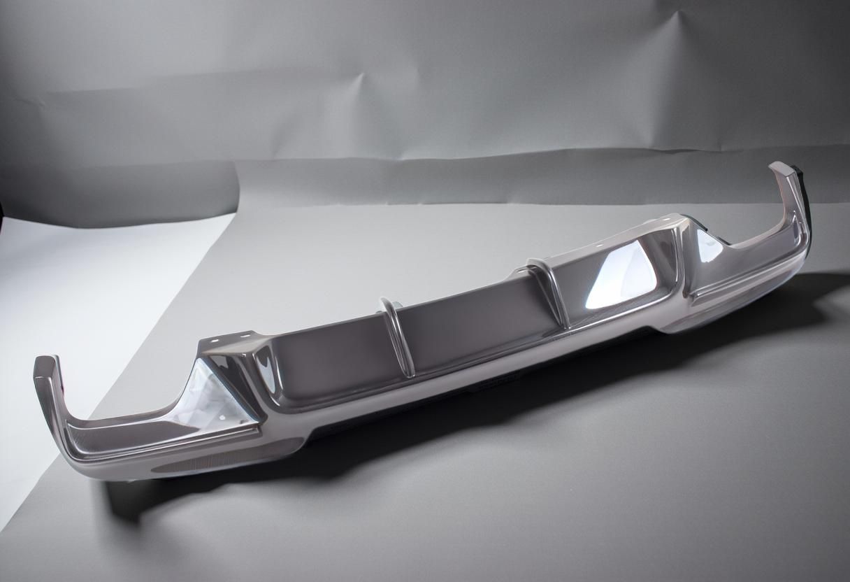 Carbon Fiber Rear Bumper Diffuser for BMW 5 Series F10 M Tech (2012-2016)