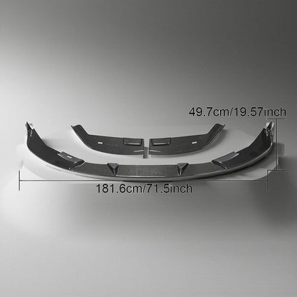 Carbon Fiber Front Lip Spoiler for BMW 4 Series G80 M3 & G82 M4 Coupe 2-Door (2021-2022)