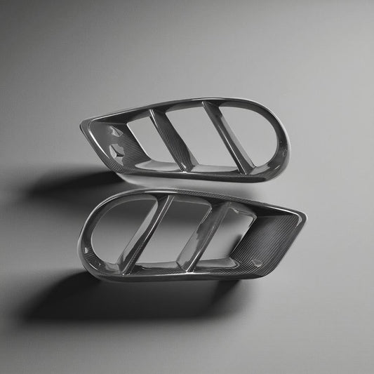 Carbon Fiber Front Grill - Mercedes-Benz W205 C-Class (C63 AMG, C180, C200) (2015-2018)
