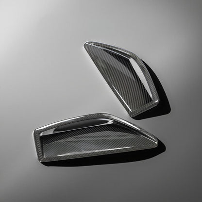 Dry Carbon Fiber Front Bumper Scoop - Audi RS6 Avant