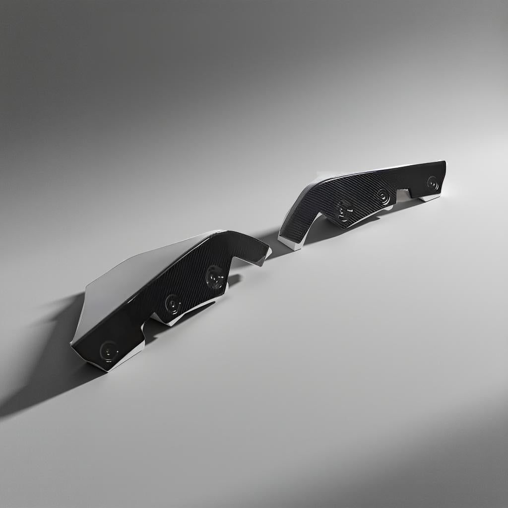 Carbon Fiber Rear Splitter Flaps - Toyota Supra A90/A91 MK5 (2019+)